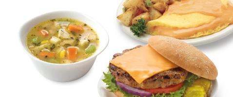 sandwich and salad