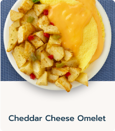 Cheddar Cheese Omelet
