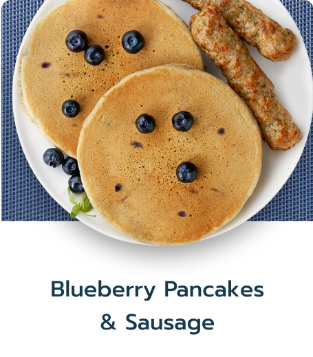 blueberry pancakes